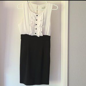 Forever 21 Formal Black and White Dress Size M